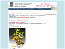 Tablet Screenshot of jms.insee.fr